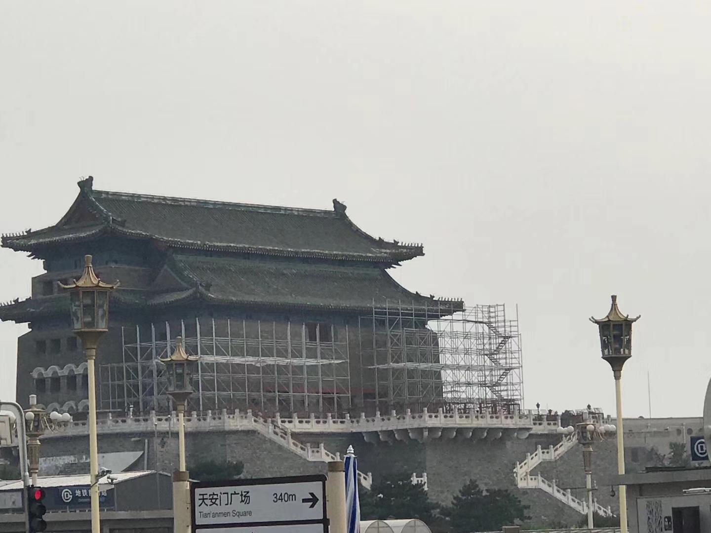 盤(pán)扣式腳手架比傳統(tǒng)腳手架施工周期短，效果更好！(圖1)